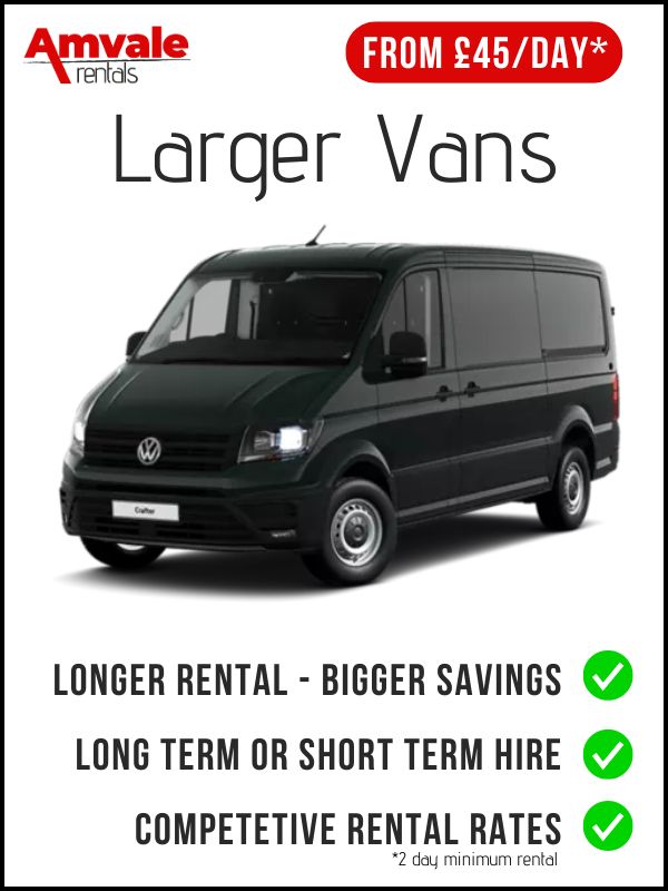 rent a large van grimsby