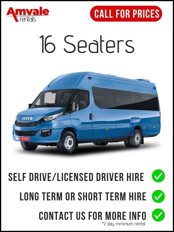16 seater minibus rental grimsby